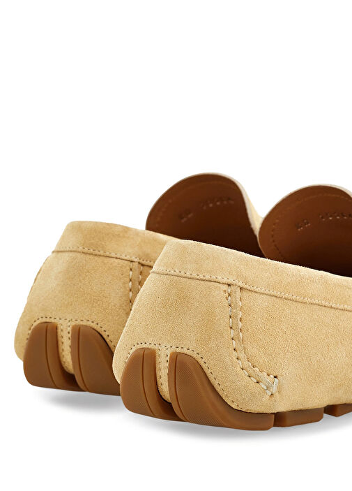 Bej Erkek Deri Driver - Görsel 7